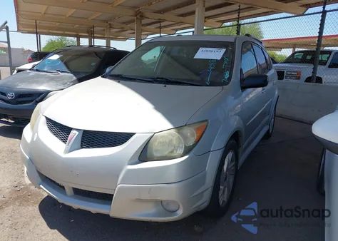 2004 Pontiac Vibe from USA, damaged, VIN 5Y2SL62814Z404870